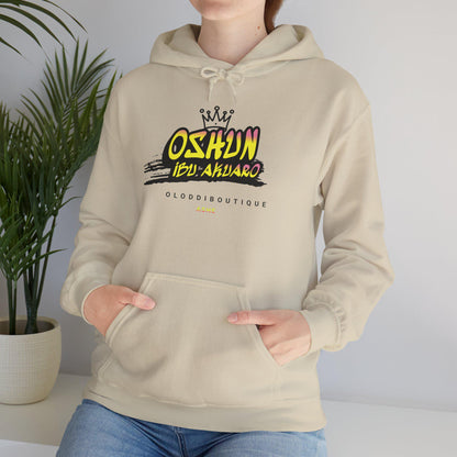 Oshun IBÚ AKUARO, Orisha inspired Unisex Hoodie!! Gift for devotee or Godparent! Omo OSHUN hoodie!