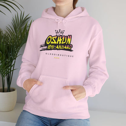 Oshun IBÚ AKUARO, Orisha inspired Unisex Hoodie!! Gift for devotee or Godparent! Omo OSHUN hoodie!