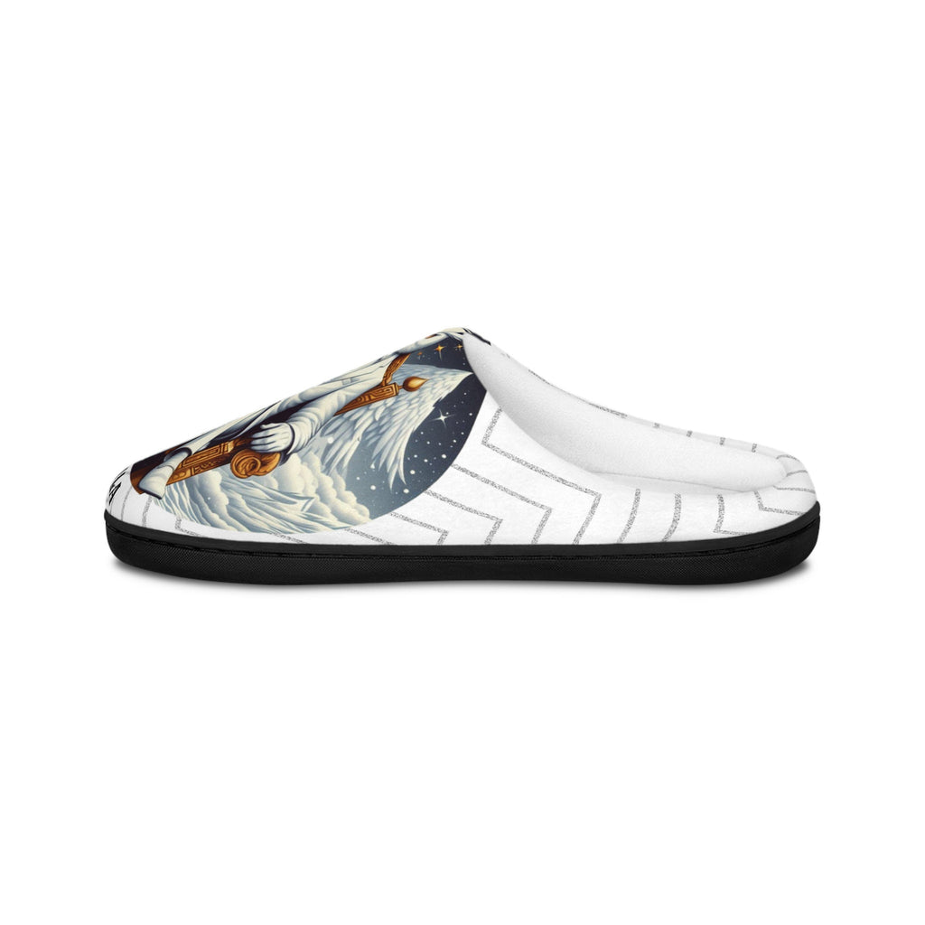 Orisha OBATALA "wise owl"  Stylish Comfy indoor Slippers, omo obatala, Gift for Devotee or Godparent slippers!!