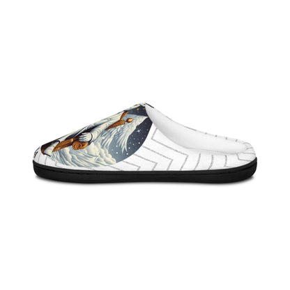 Orisha OBATALA "wise owl"  Stylish Comfy indoor Slippers, omo obatala, Gift for Devotee or Godparent slippers!!
