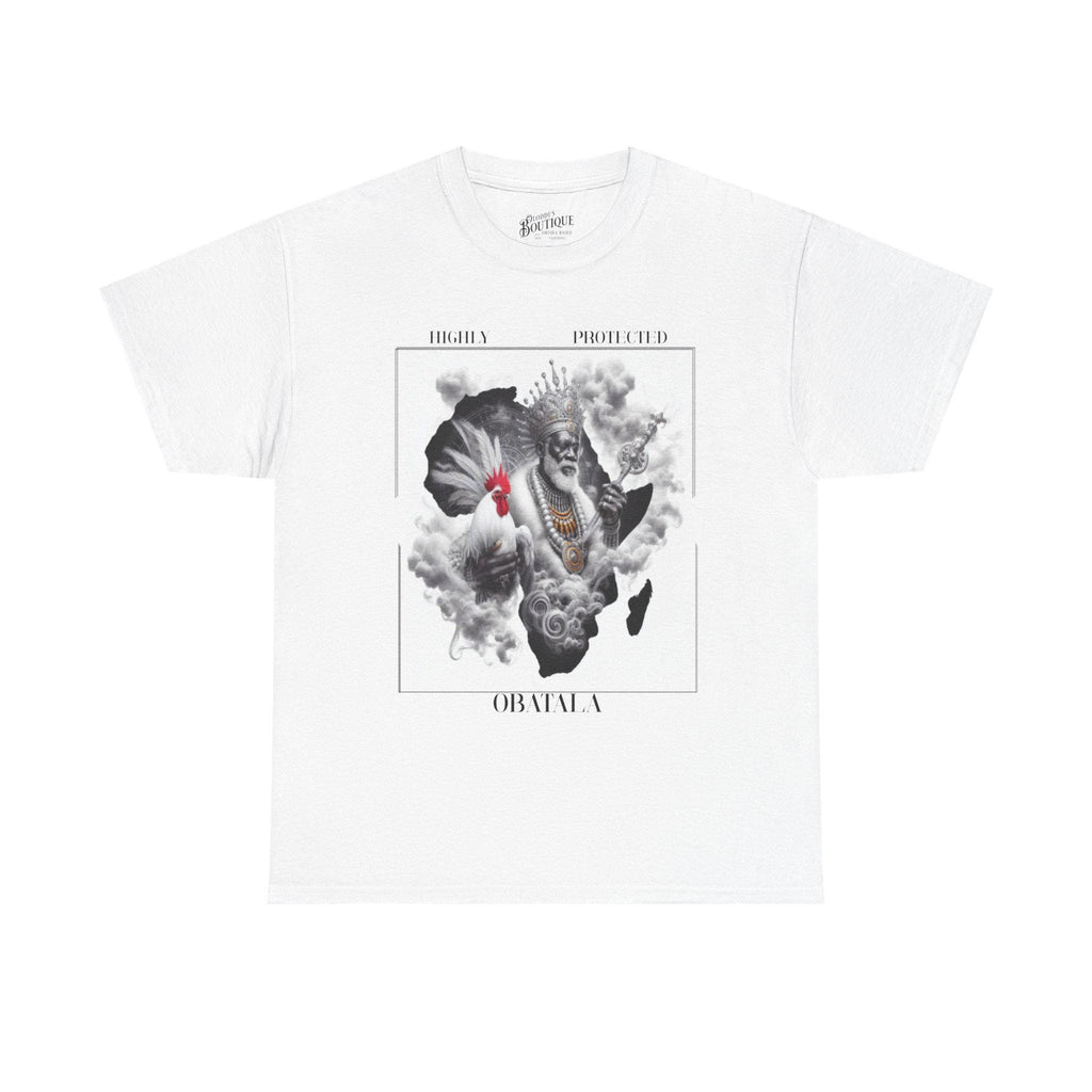 Highly Protected OBATALA  Tshirt, Gift for Godparnts and Devotee! Ashe OBATALA tee !