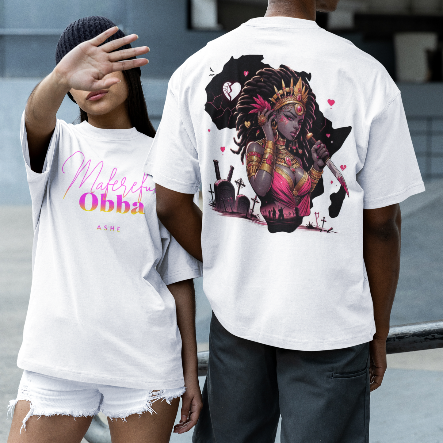 Maferefun OBBA "A Warrior Queen in Africa" tshirt, Ashe Orisha Obba Tee, Gift for godparent or Devotee, Omo OBBA tshirt!